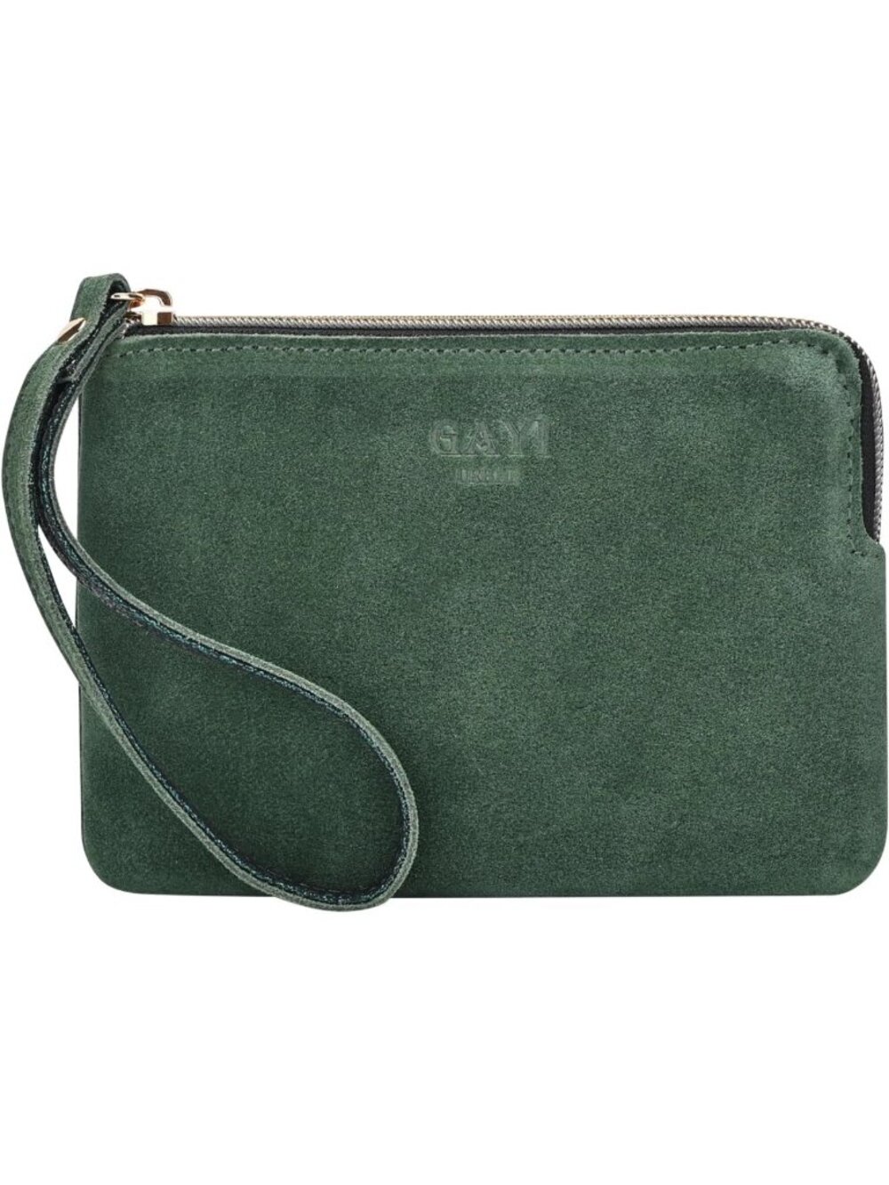 Genuine Leather Wristlet Clutch Purse for Women - Stylish 4.5x6.5 Handbag
